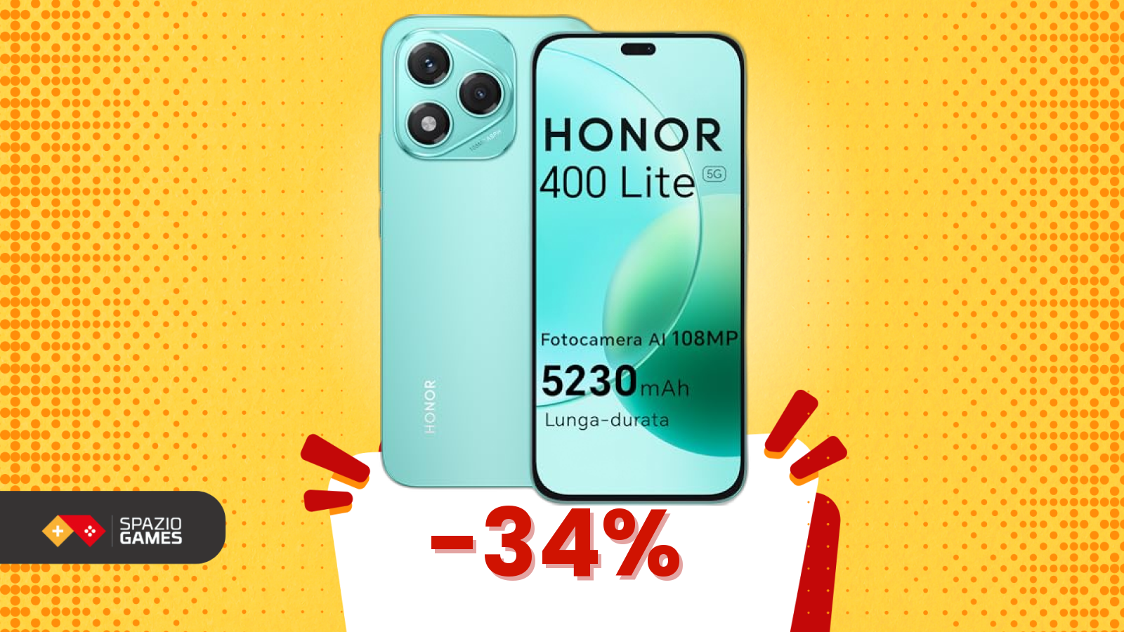 Offertona Honor 400: mai così economico, nemmeno al Black Friday