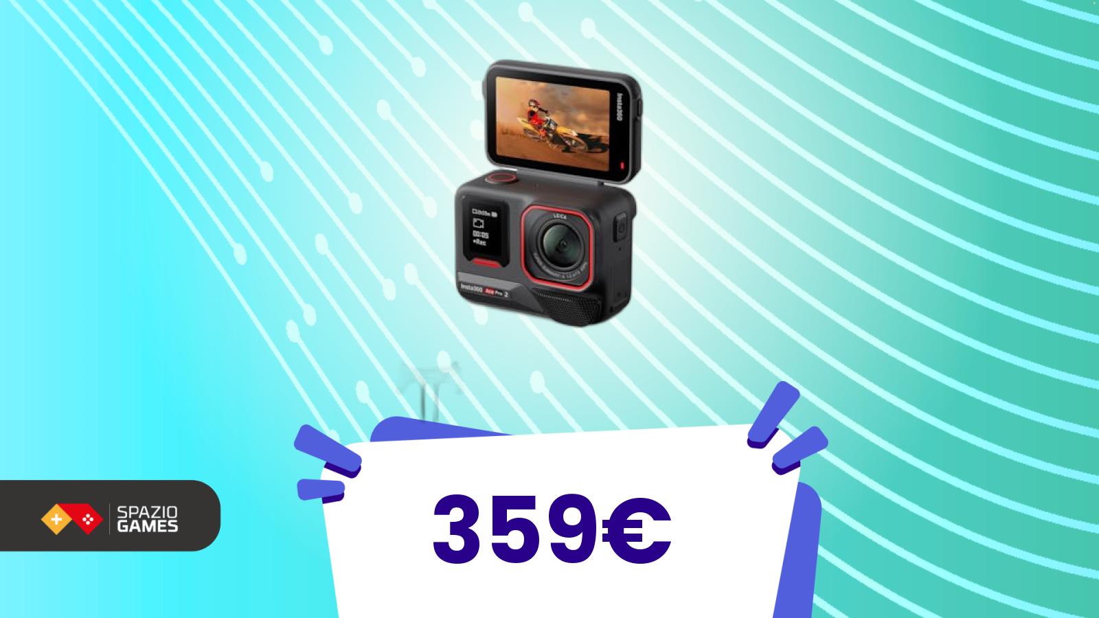 Il Black Friday ti ha deluso? Il vero affare sulla Insta360 è arrivato oggi