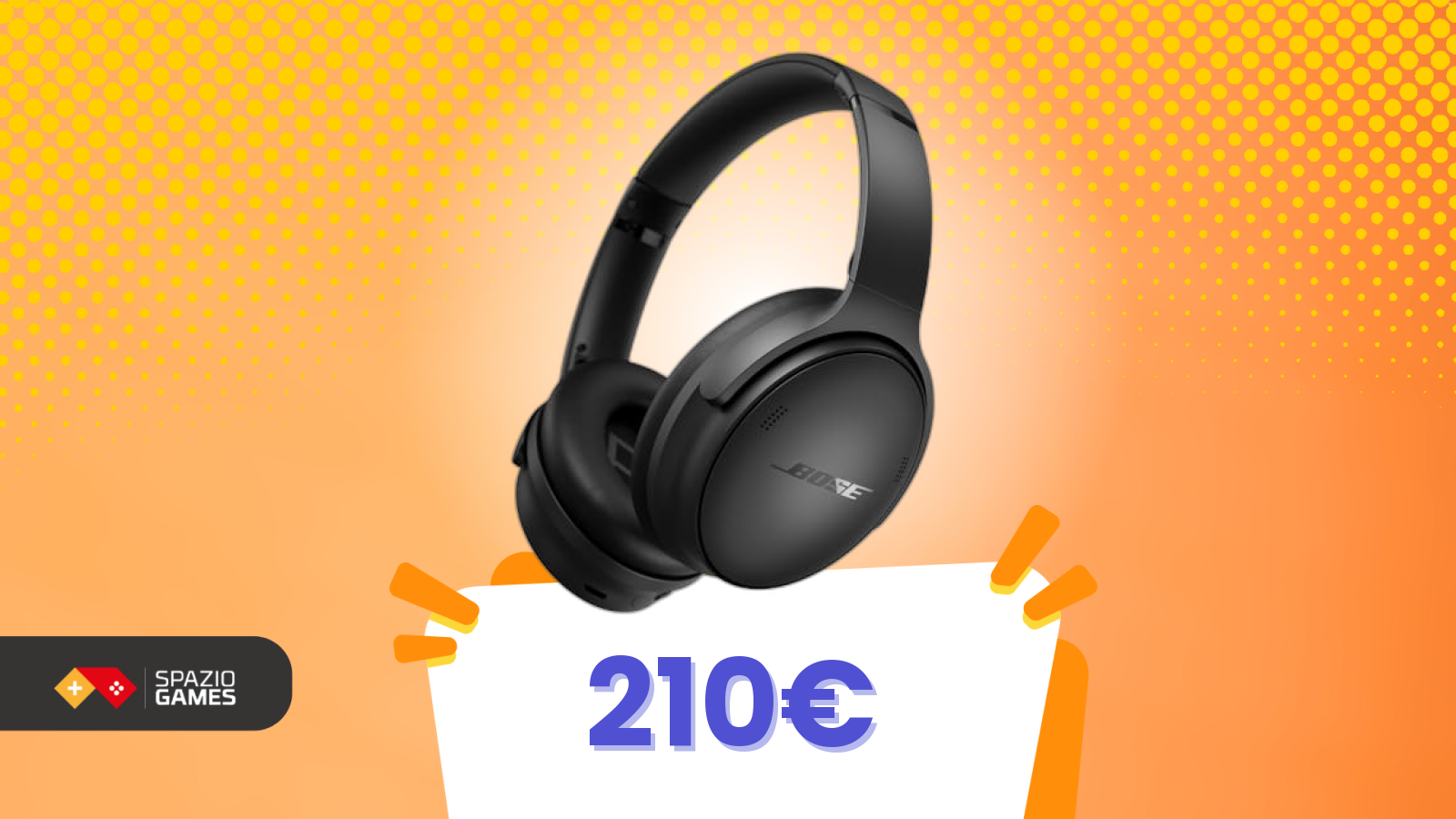 Bose a sorpresa: prezzo stabile per queste cuffie anche dopo il Black Friday