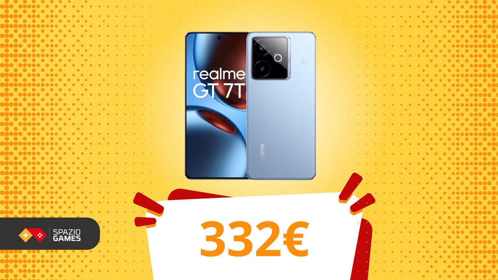 Realme GT 7T in offerta a 332€: autonomia top anche in Europa