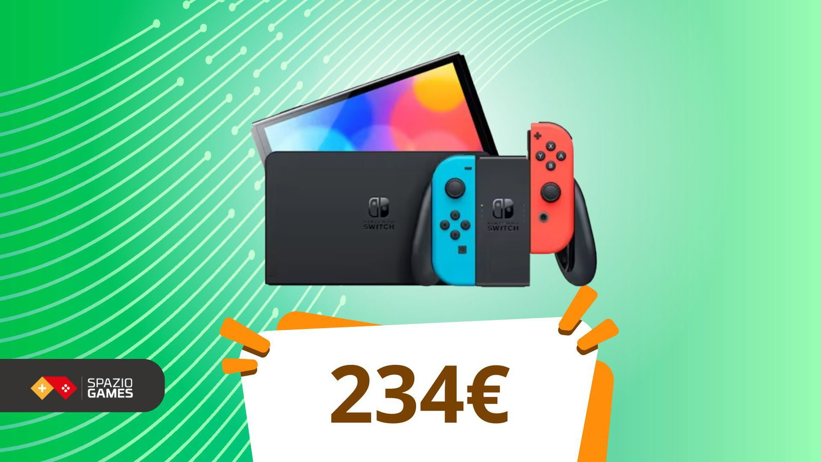 Se l’hai mancata l’anno scorso, non sbagliare di nuovo: Switch OLED a 234€