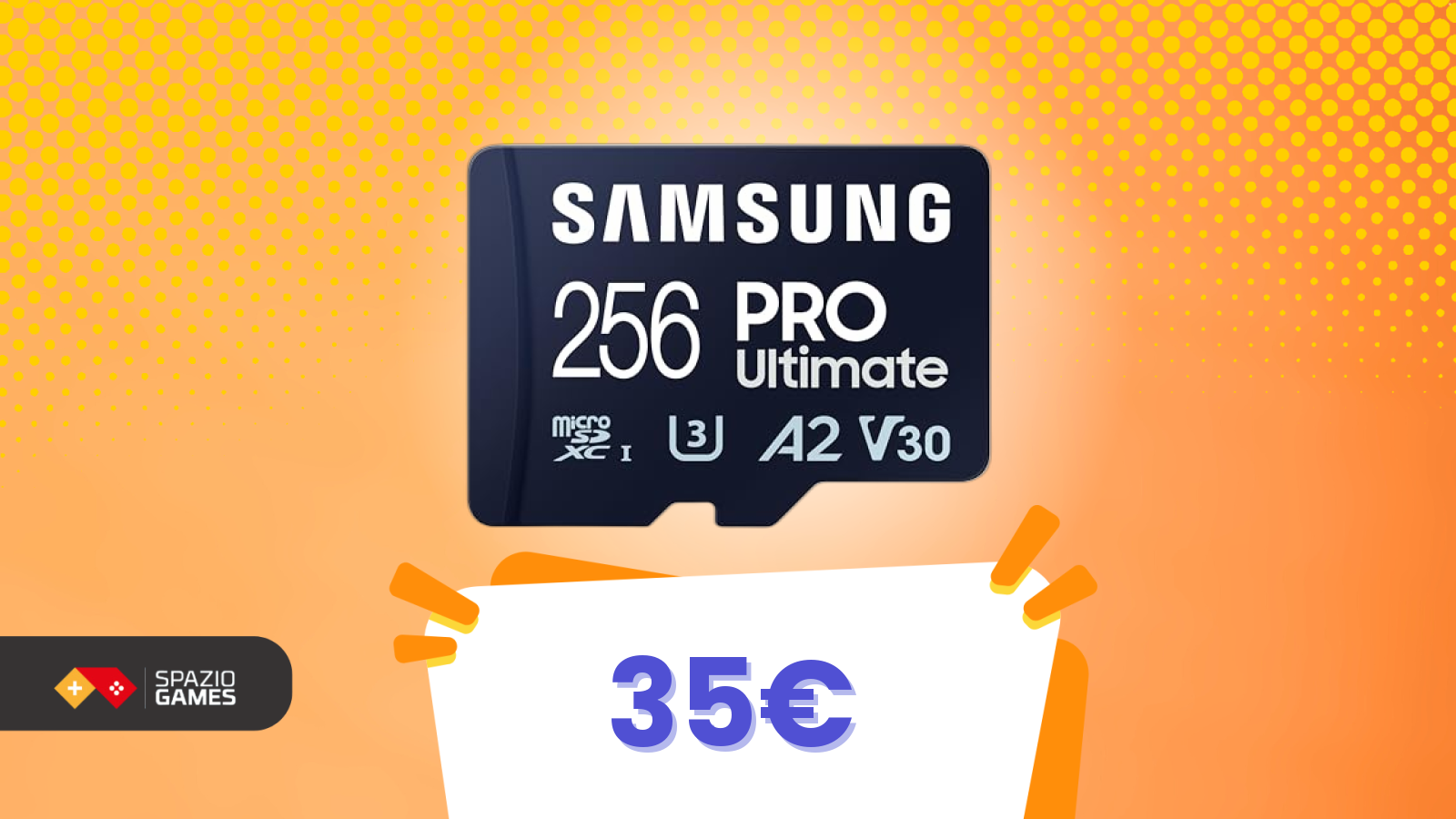 200Mb/s di velocità a soli 26€: la MicroSD che non ti aspetti. Termina stasera!
