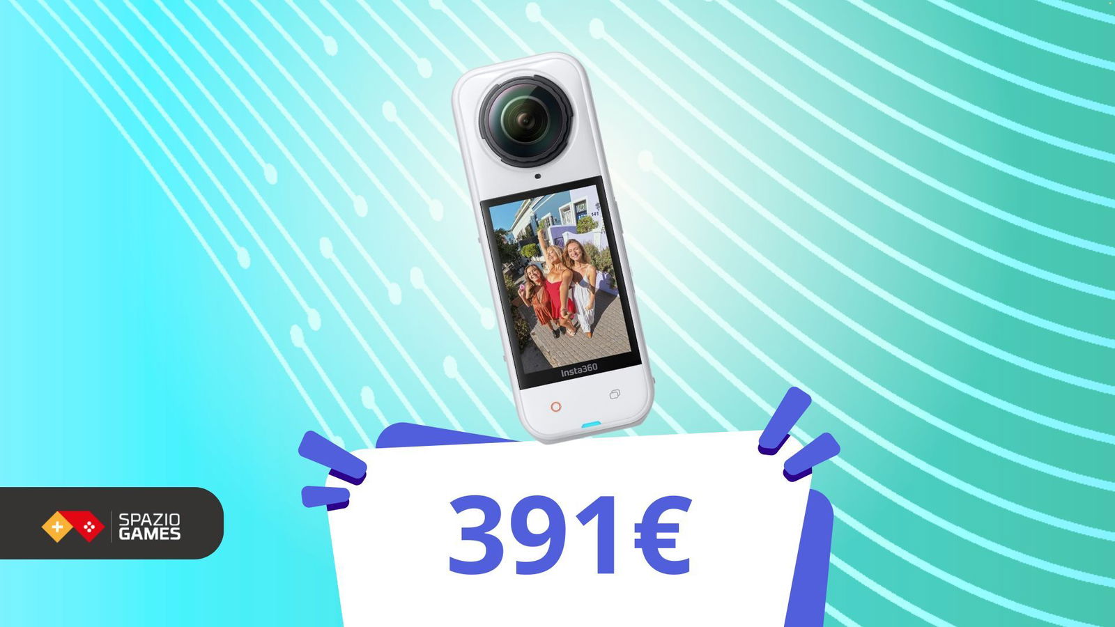 Ultimi scatti a meno di 400€: Insta360 X5 in offerta