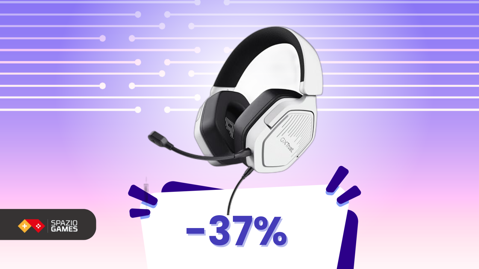 Comfort e qualità a 19€: scopri le cuffie gaming con archetto imbottito