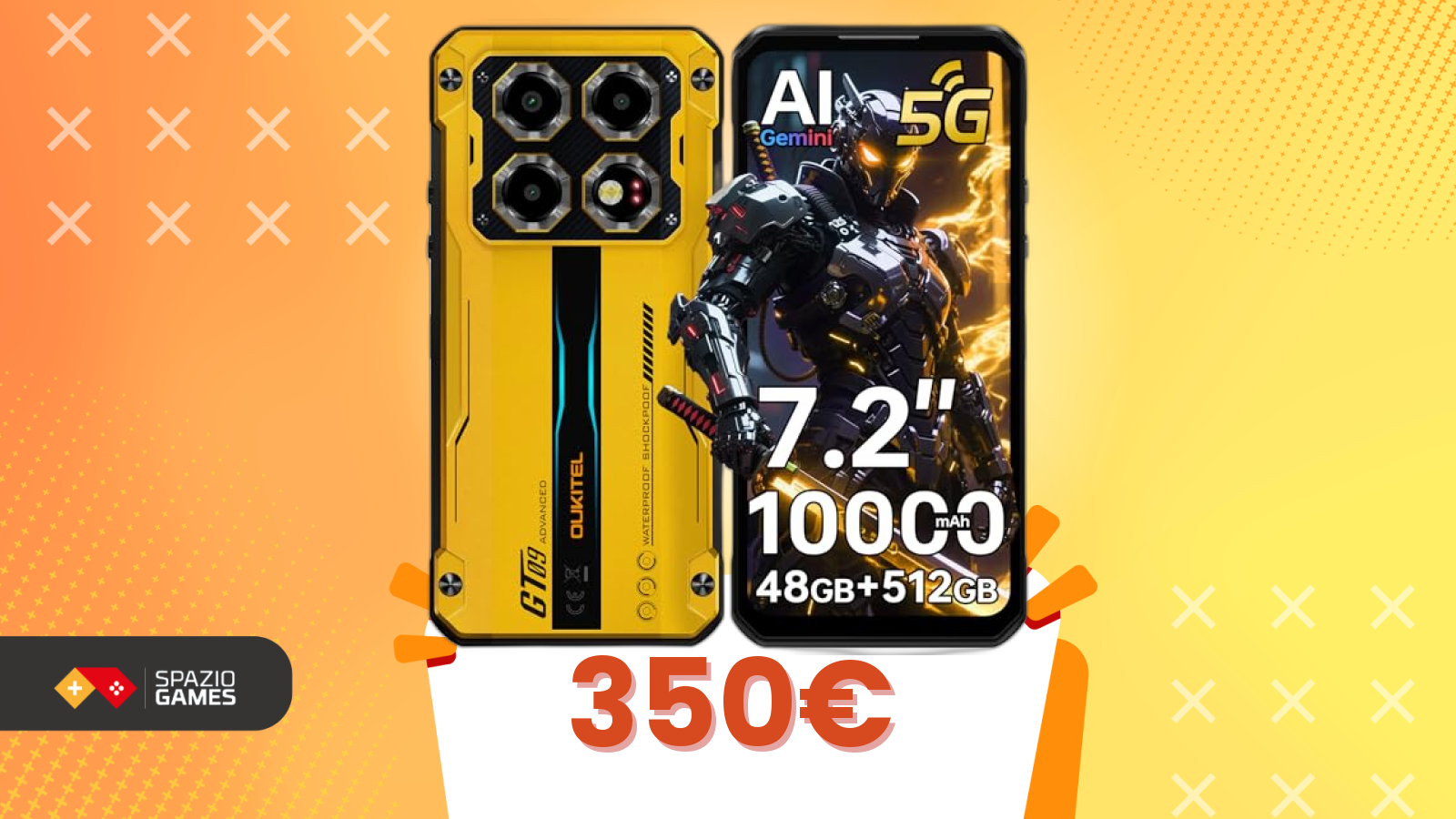 Talmente robusto che nemmeno ci provi a graffiarlo. 50€ di coupon disponibili oggi