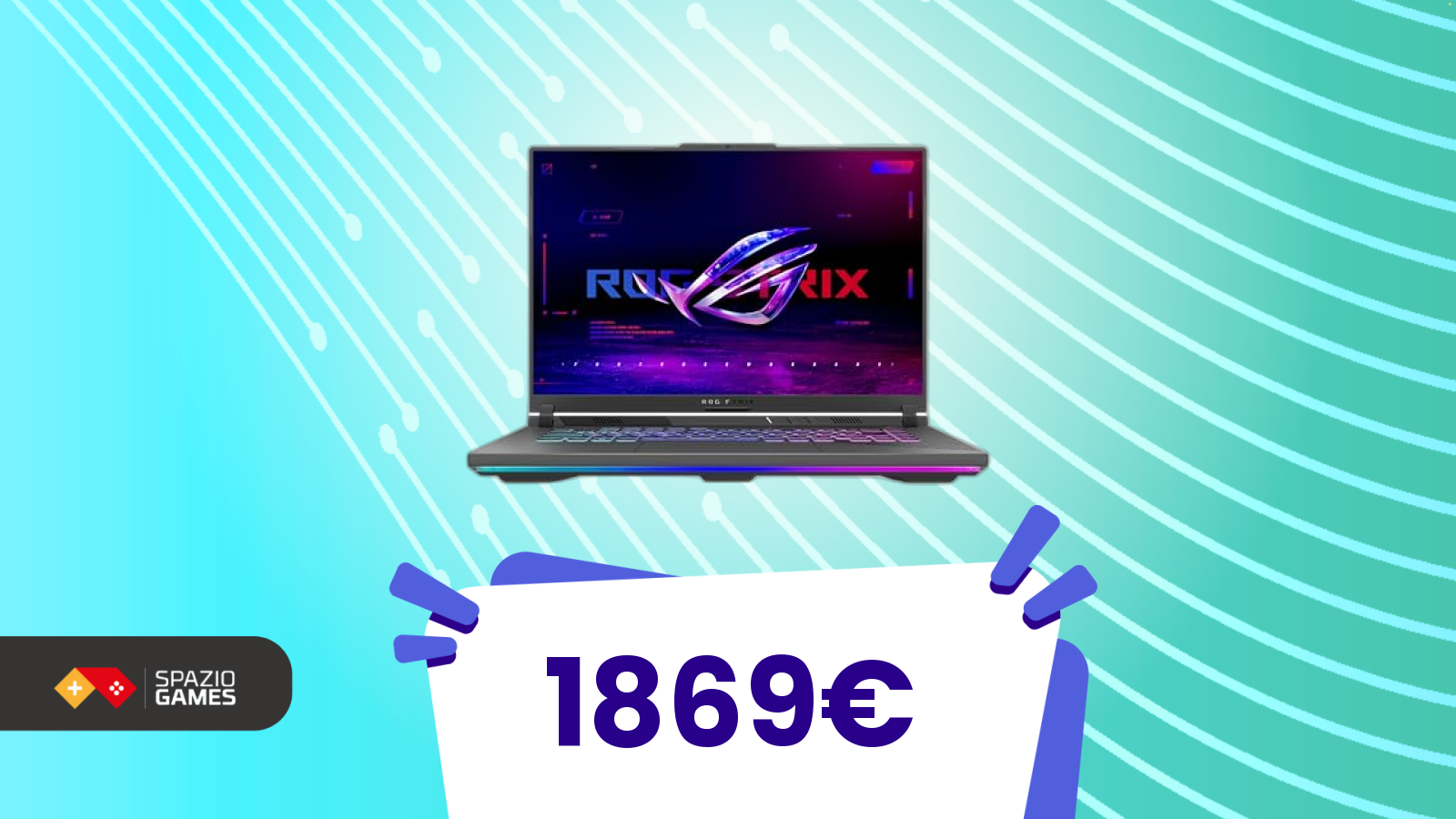 Costa 170€ più del Black Friday, ma questo Asus ROG è ancora un affare
