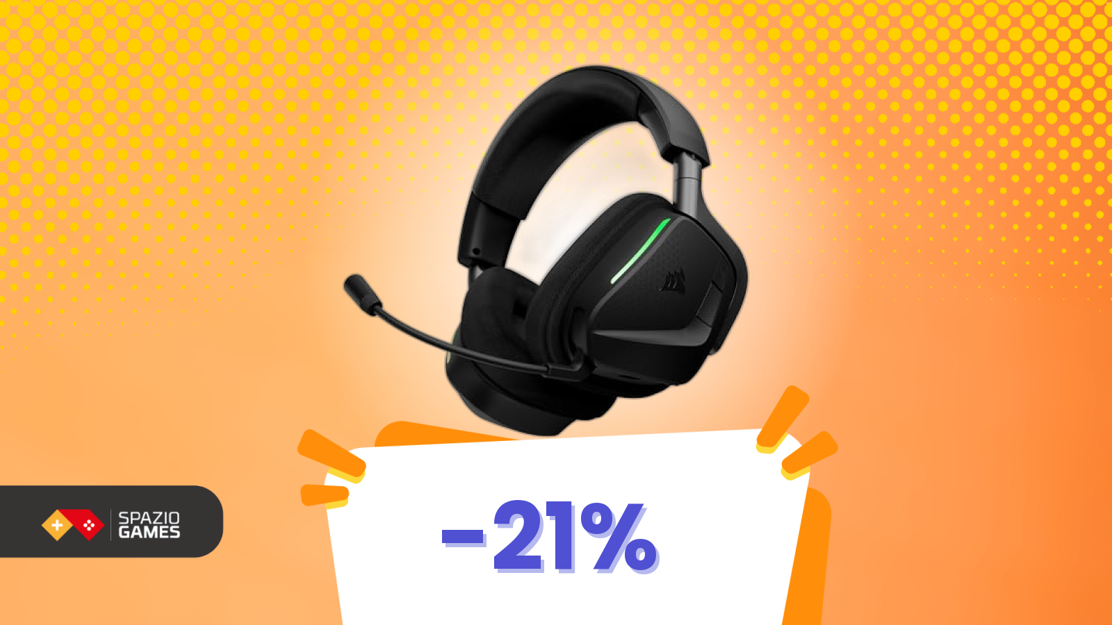 Black Friday o no, certe offerte brillano da sole: oggi tocca alle cuffie Corsair
