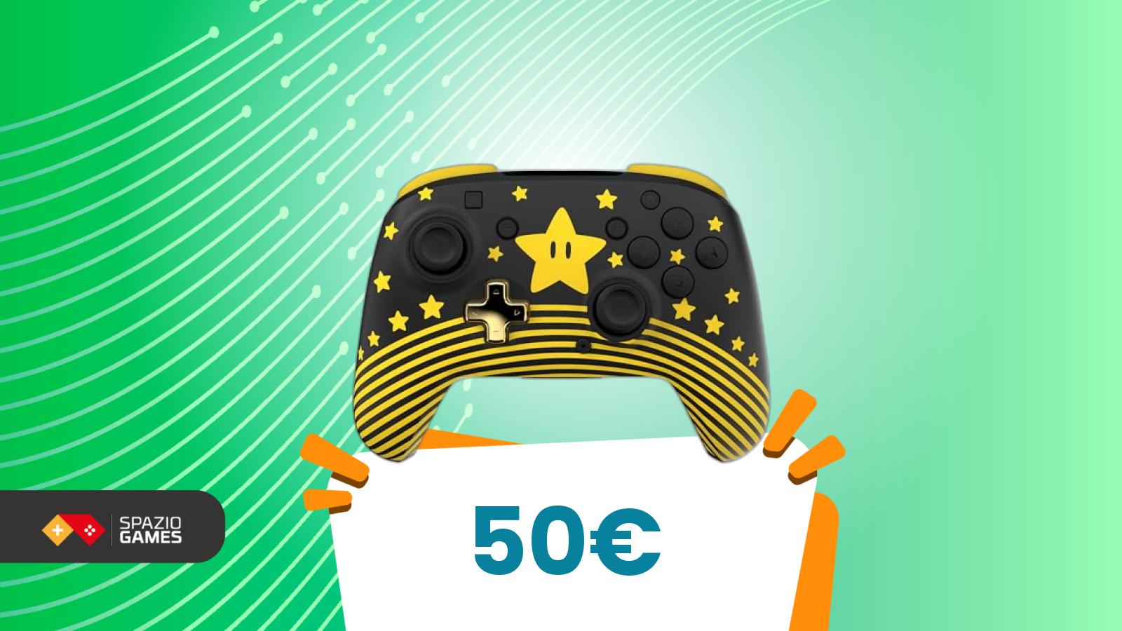 Non crederai quanto è bello questo controller di Super Mario, e funziona con Switch 2