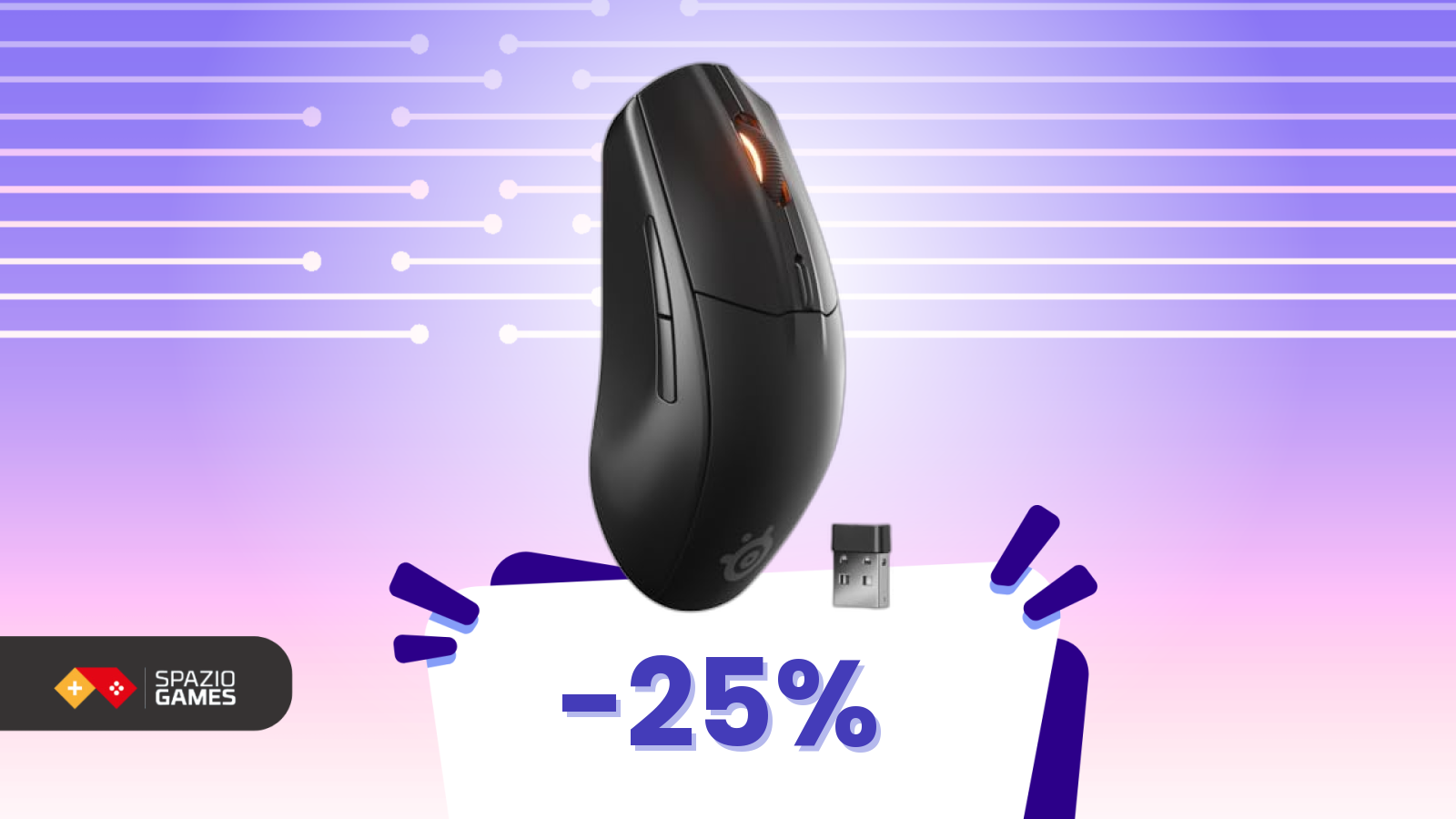 Non è un errore: il miglior mouse da gaming è crollato sotto i 50€