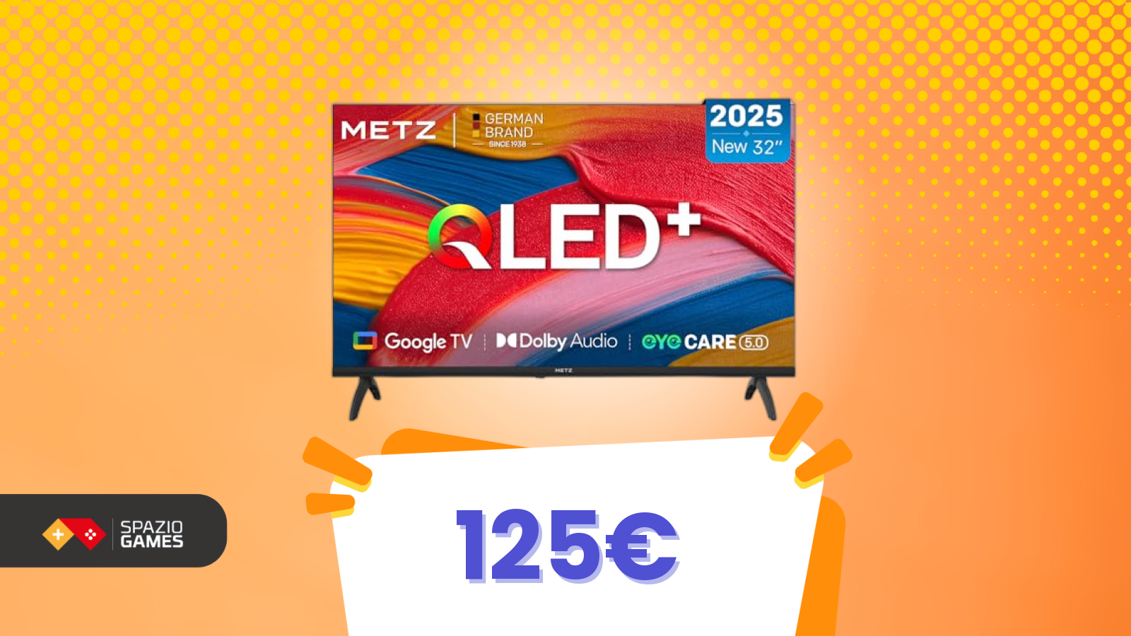 QLED a 125€: l’occasione shock che domina gli sconti del momento