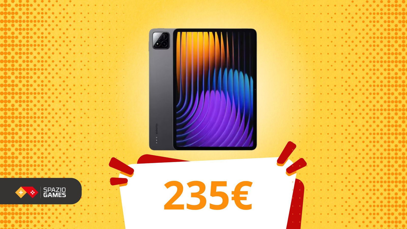 Il tuo game-on-the-go non merita compromessi: Xiaomi Pad 7 a 235€