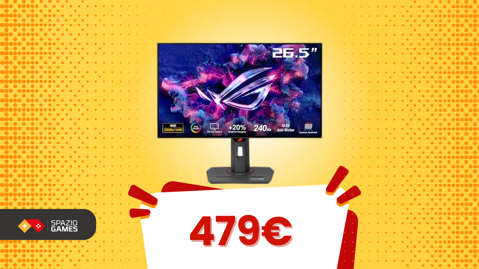 Un Asus ROG (OLED tra l'altro) a 479€! Siamo tornati al Black Friday!