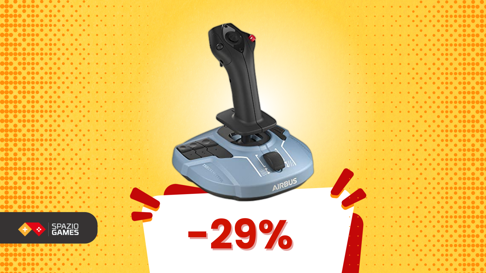 Il Thrustmaster che porta un cockpit a casa tua. Sotto i 50€