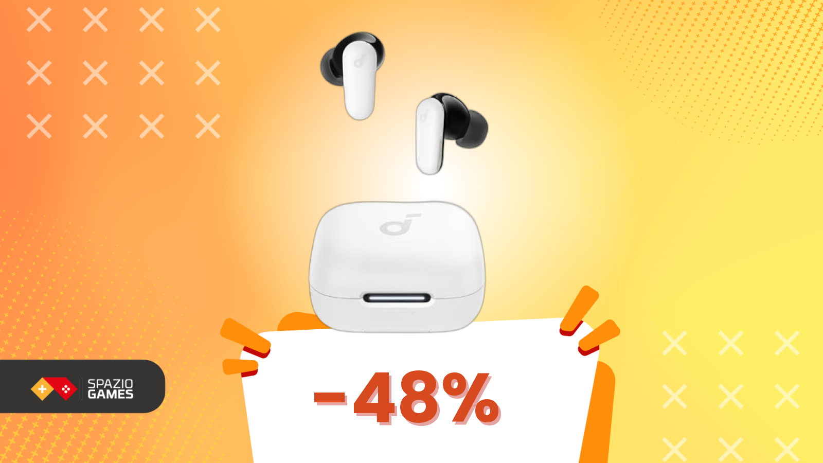 Soundcore, sconto shock del 48%: qualità al top in ANC e modalità standard