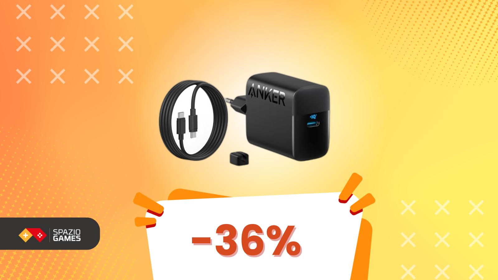 Il caricabatterie di qualità che ti costa meno di 15€ grazie al -36%