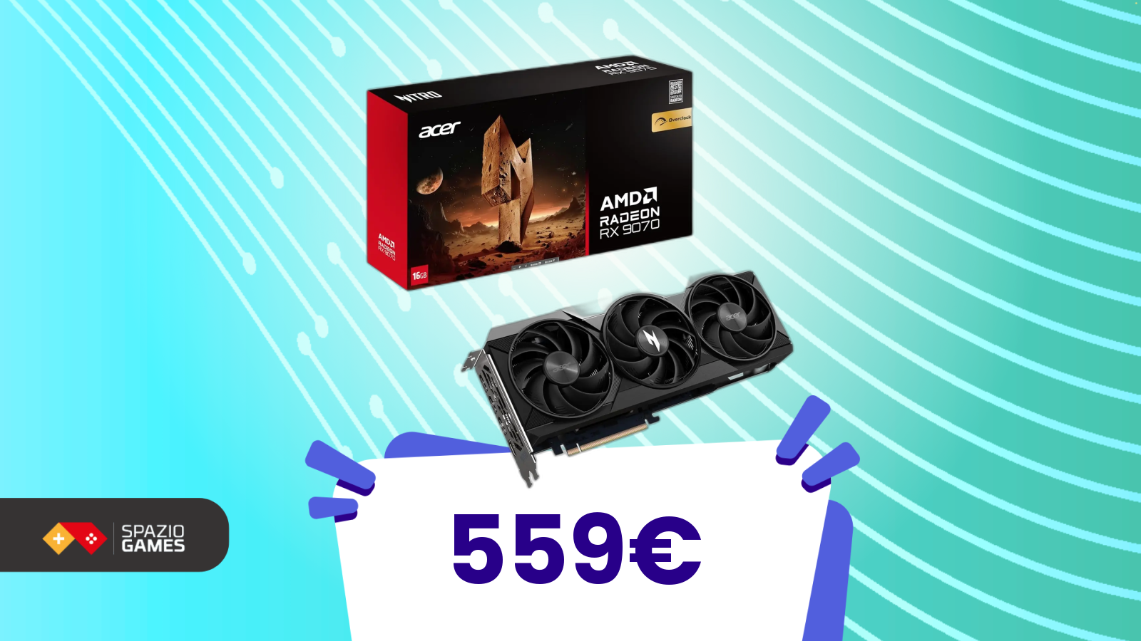 RX 9700 a 559€: il prezzo perfetto per un upgrade natalizio