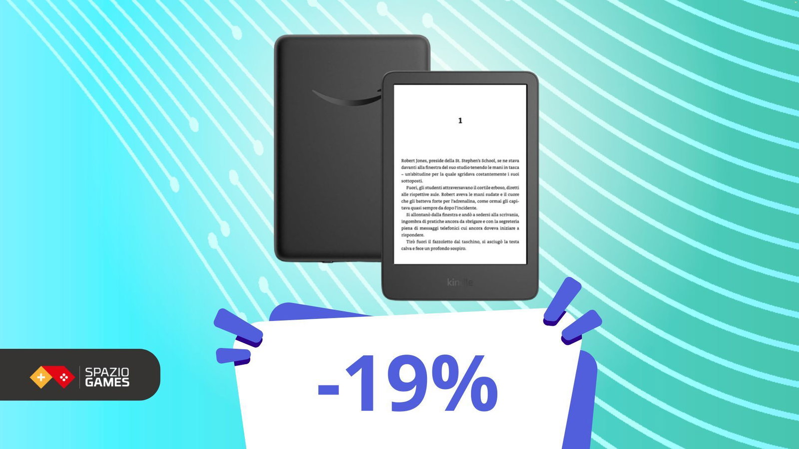 Il Kindle più amato ora costa meno di 90€: piccolo, leggero e in offerta