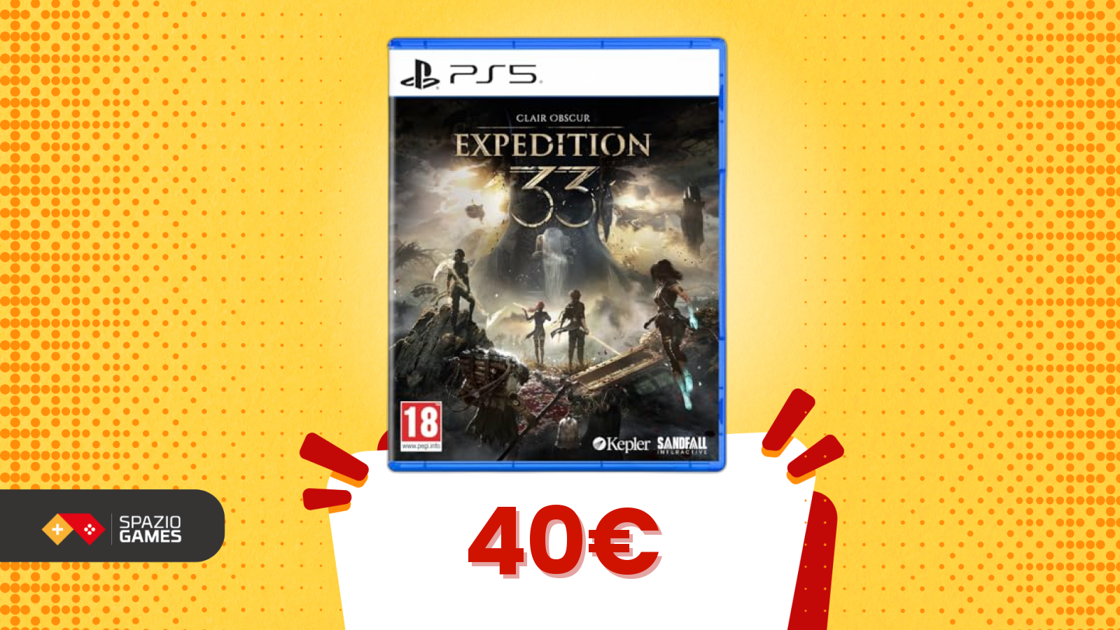 Clair Obscur: Expedition 33 scende sotto i 40€ ed è il GOTY