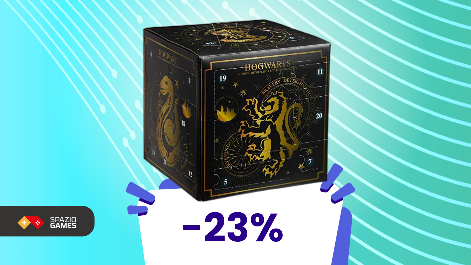 Hogwarts ha approvato questo sconto sul Calendario dell’Avvento