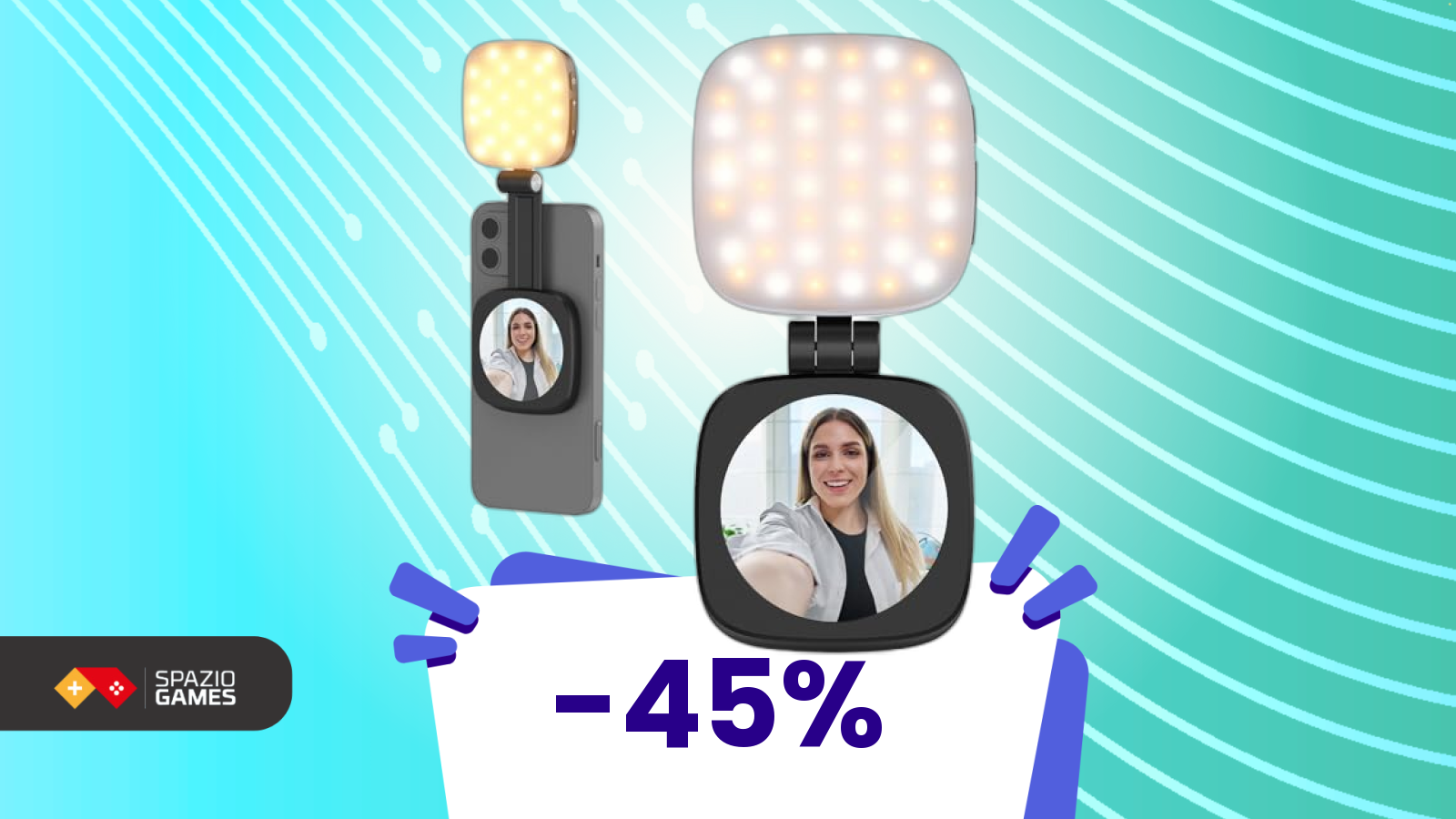 La luce giusta, senza il flash: ecco come spendendo solo 15€