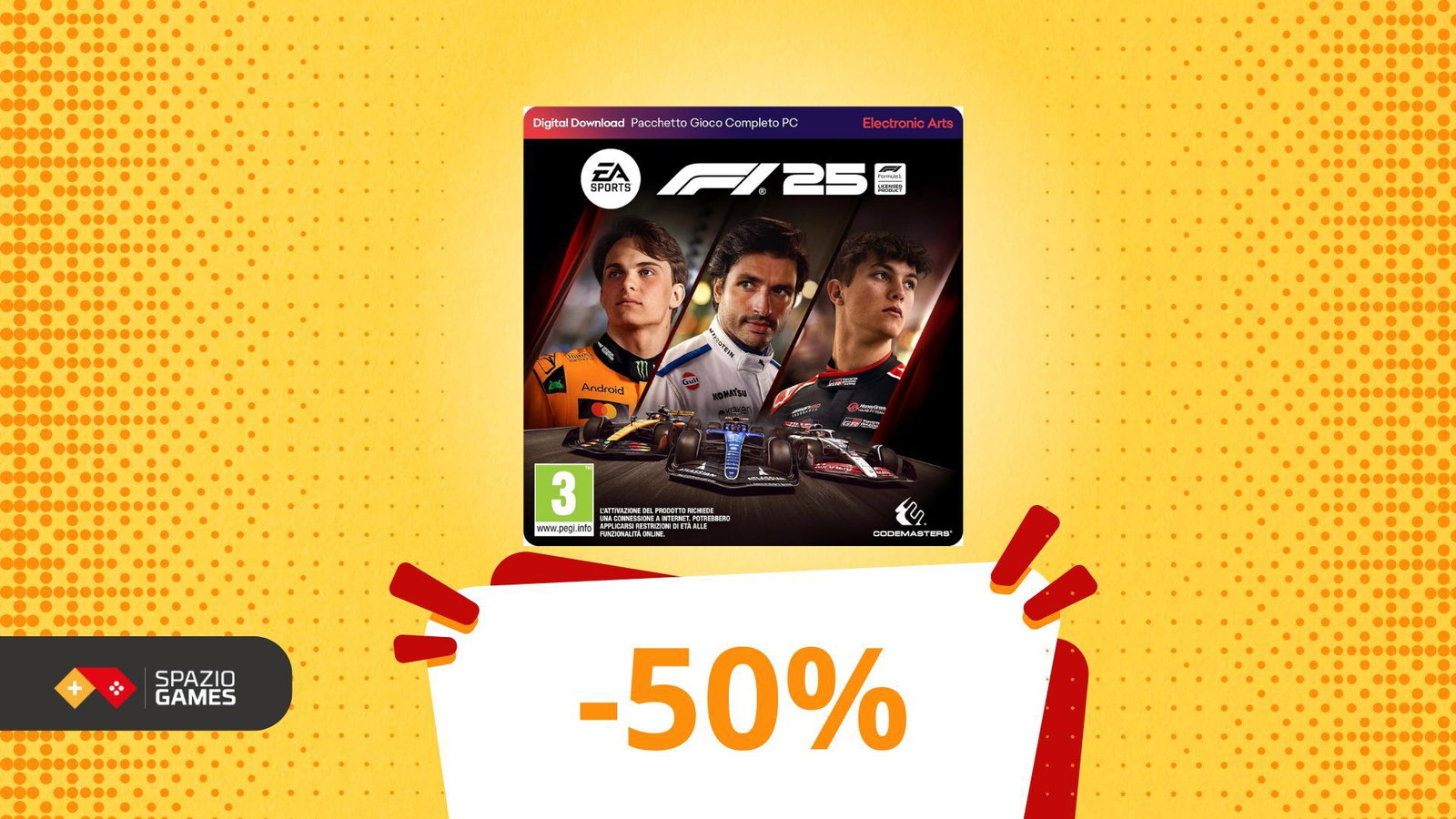 La stagione F1 2025 è finita, ma tu puoi continuare a correre: gioco ufficiale a meno di 30€