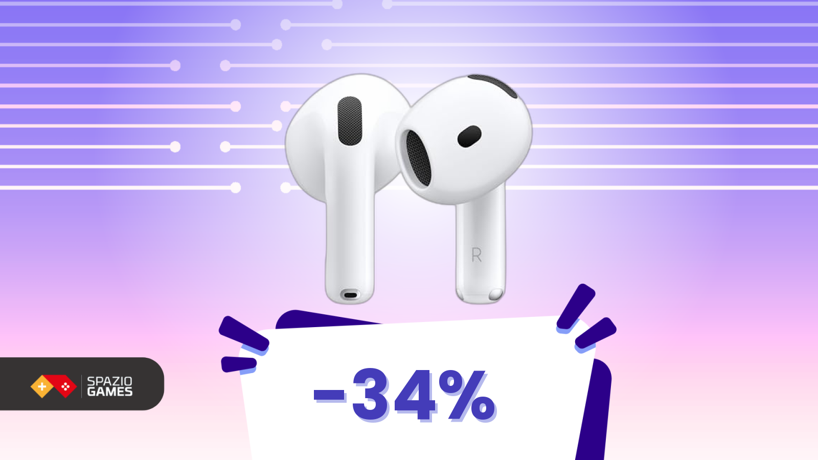 AirPods 4 originali: affare di fine anno su Amazon, prezzo da non perdere