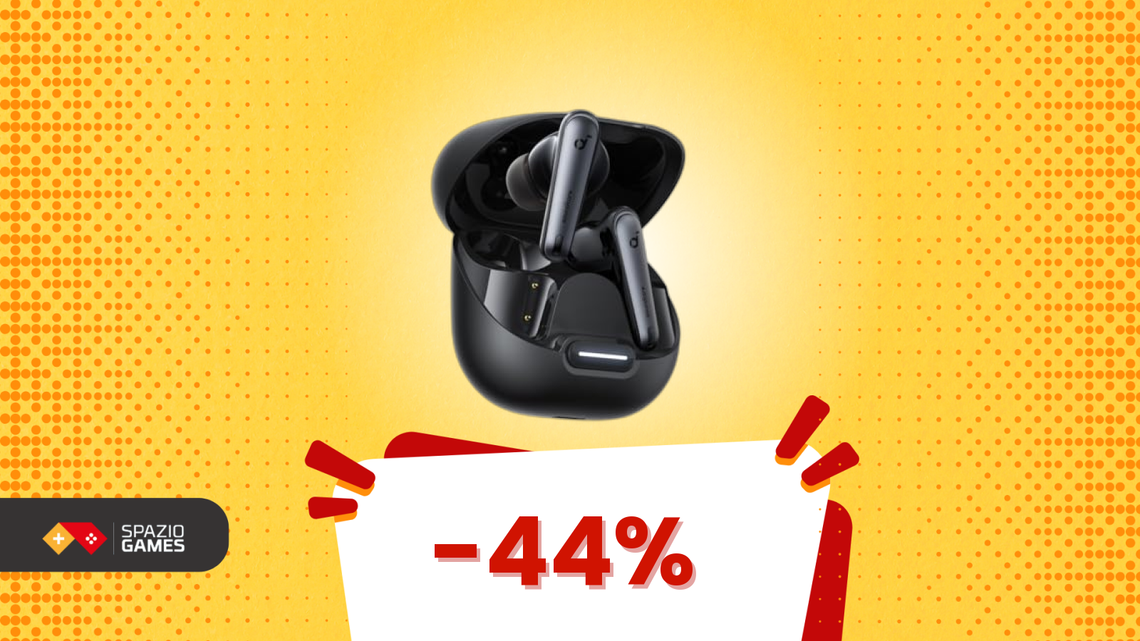 In un mare di auricolari uguali, questi Soundcore si fanno notare grazie allo sconto