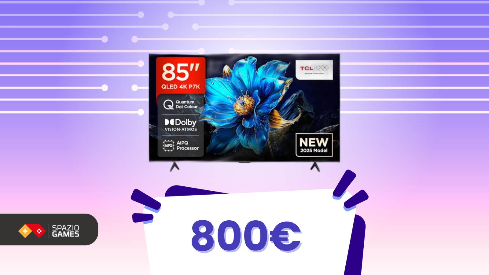 TV in super offerta, pronta per Natale: poche scorte rimaste!