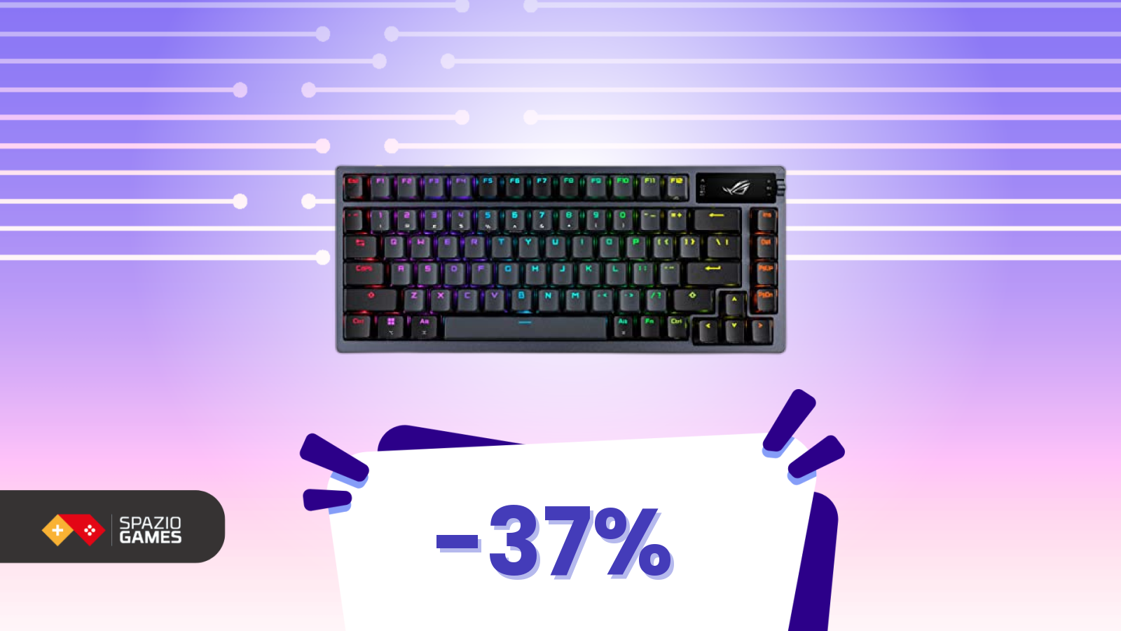 37% di sconto su una tastiera Asus ROG? Sì, hai letto bene