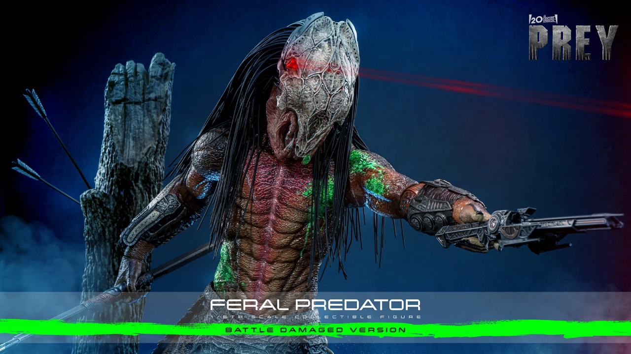 Feral Predator: la caccia giunge al termine nella versione Battle Damaged di Hot Toys