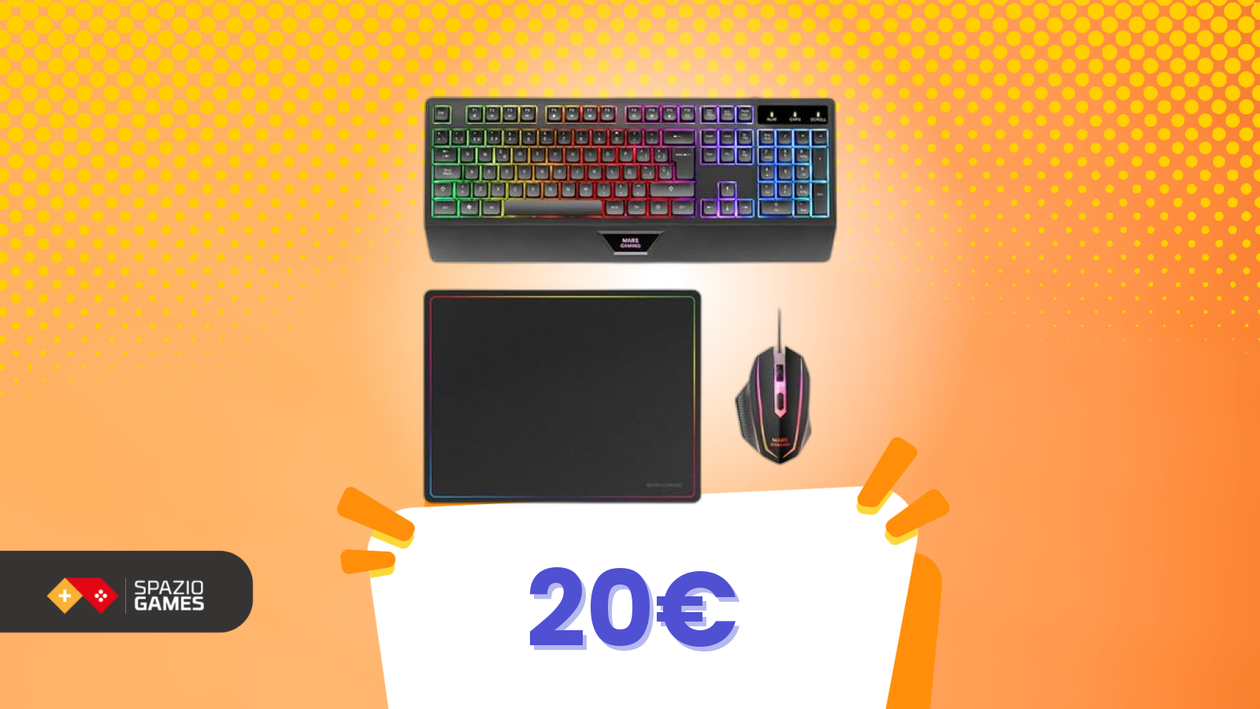 Immagine di Non paghi solo mouse e tastiera: il tappetino è incluso per meno di 20€