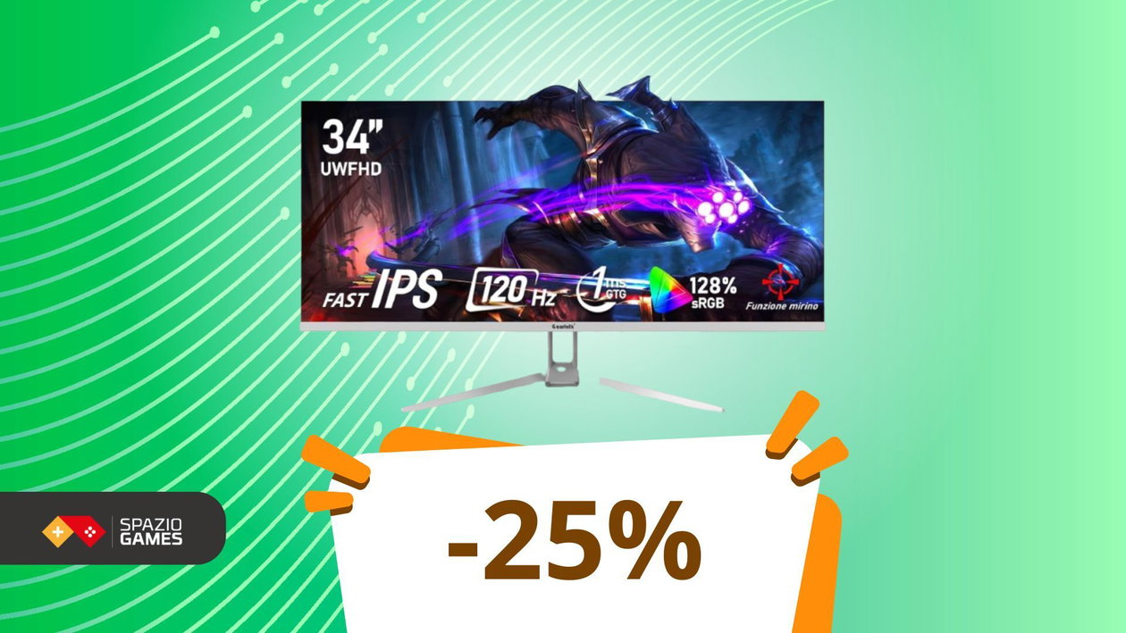 Immagine di Il monitor ultrawide che non fa strage di soldi: solo 180€ oggi