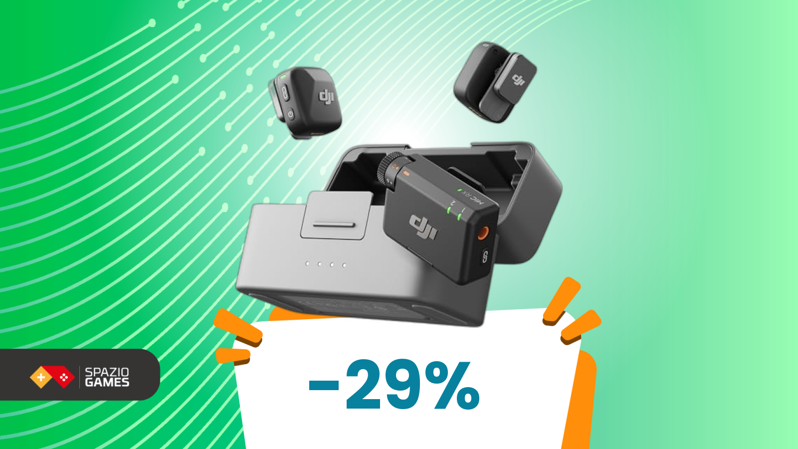 DJI Mic in offerta record su Amazon: prezzo ancora più basso