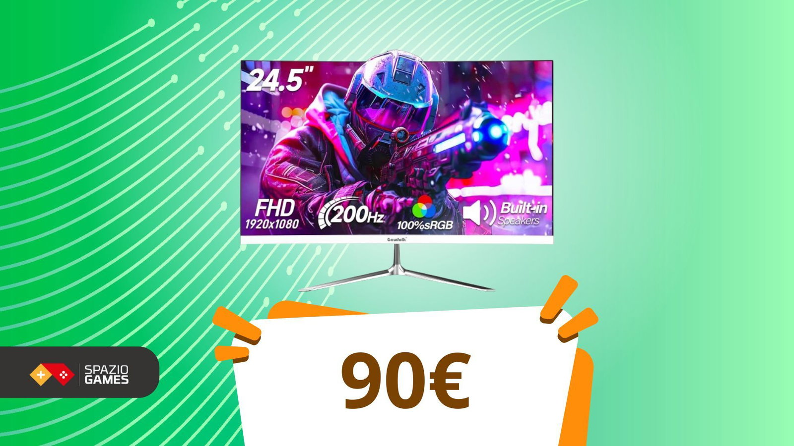 Il tuo gaming merita 200Hz e il prezzo ti sorprenderà: 90€