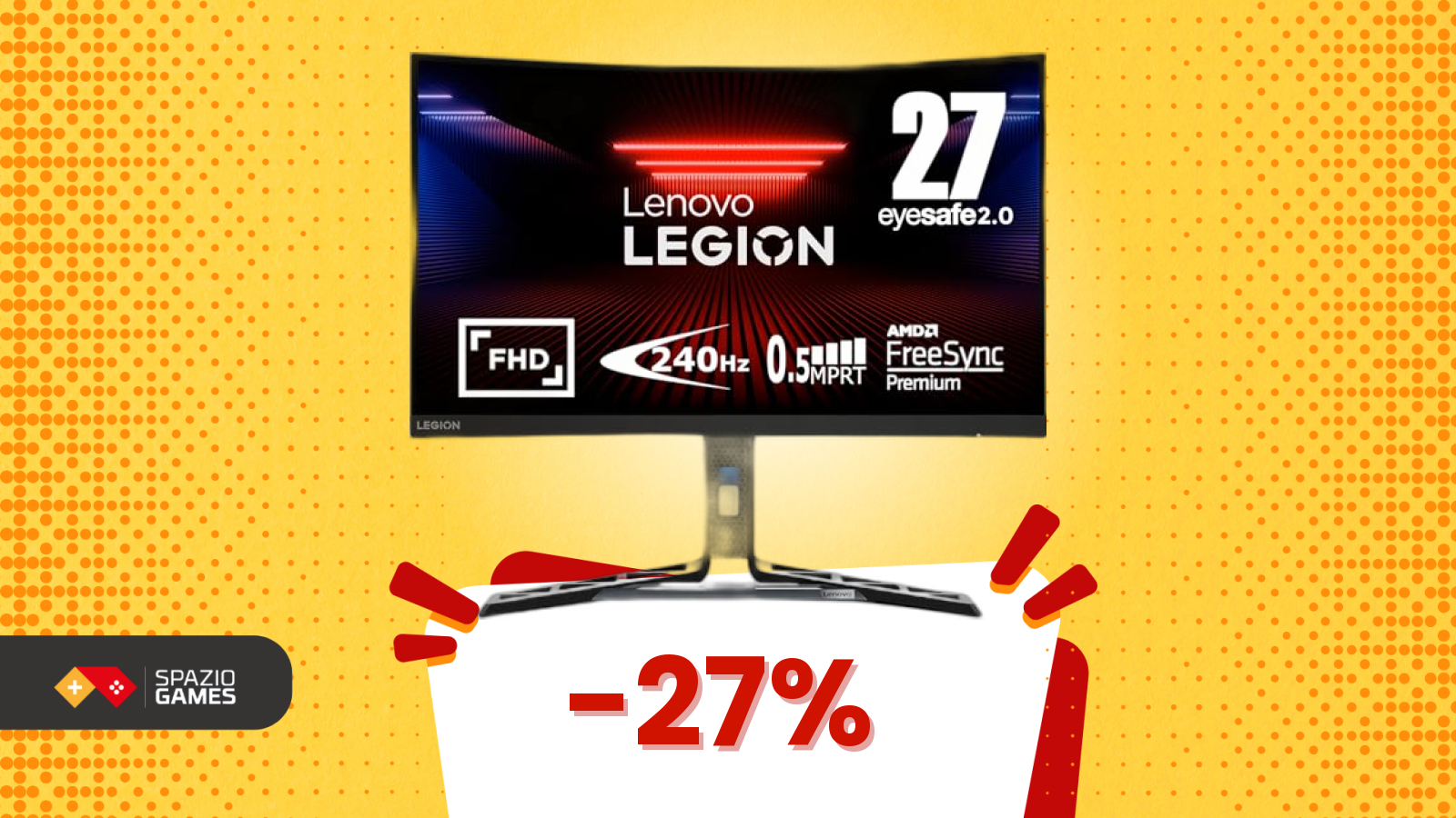 Linee da guerra, prestazioni da campione: scopri il Lenovo Legion in super offerta