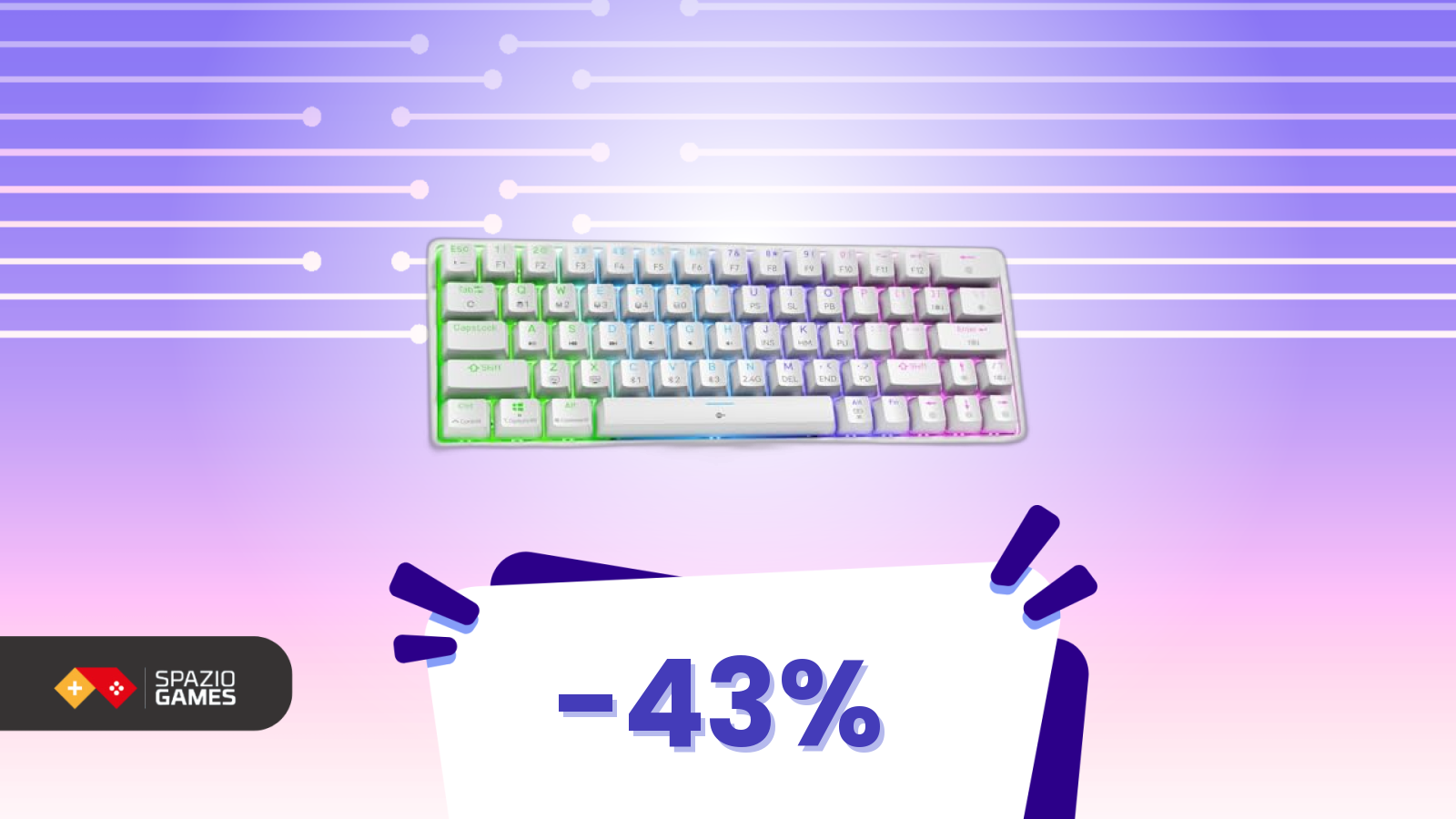 La tastiera che supera le aspettative! Solo 28€ e non è la solita Logitech