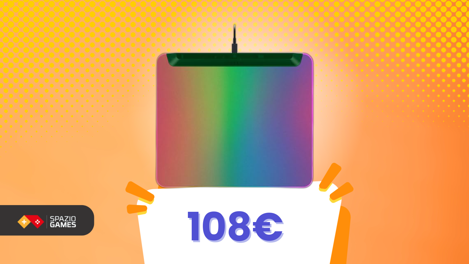 Può sembrare superfluo, ma il modo in cui questo tappetino si illumina è incredibile