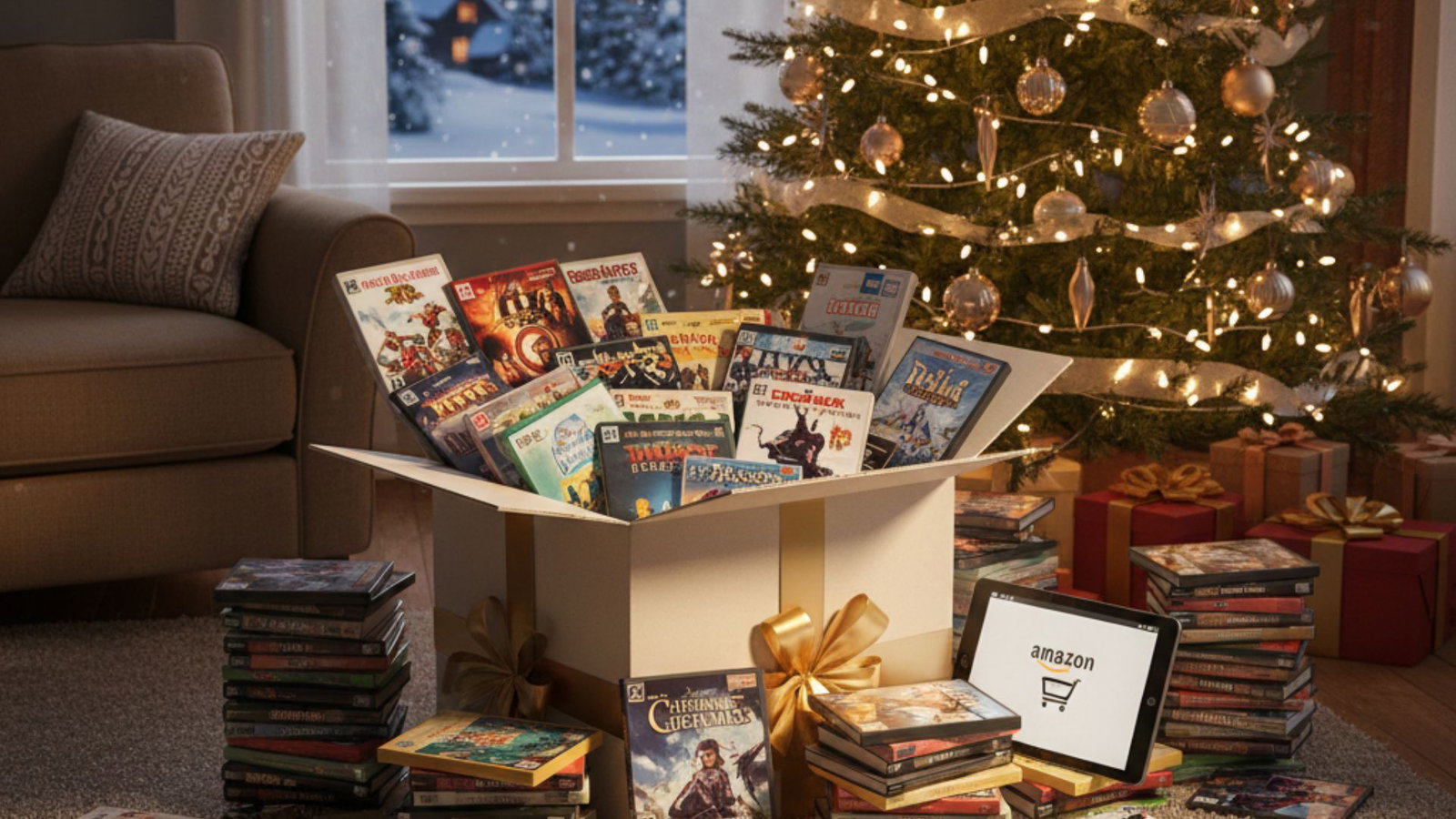 I giochi al prezzo più basso di sempre su Amazon, proprio alla vigilia di Natale