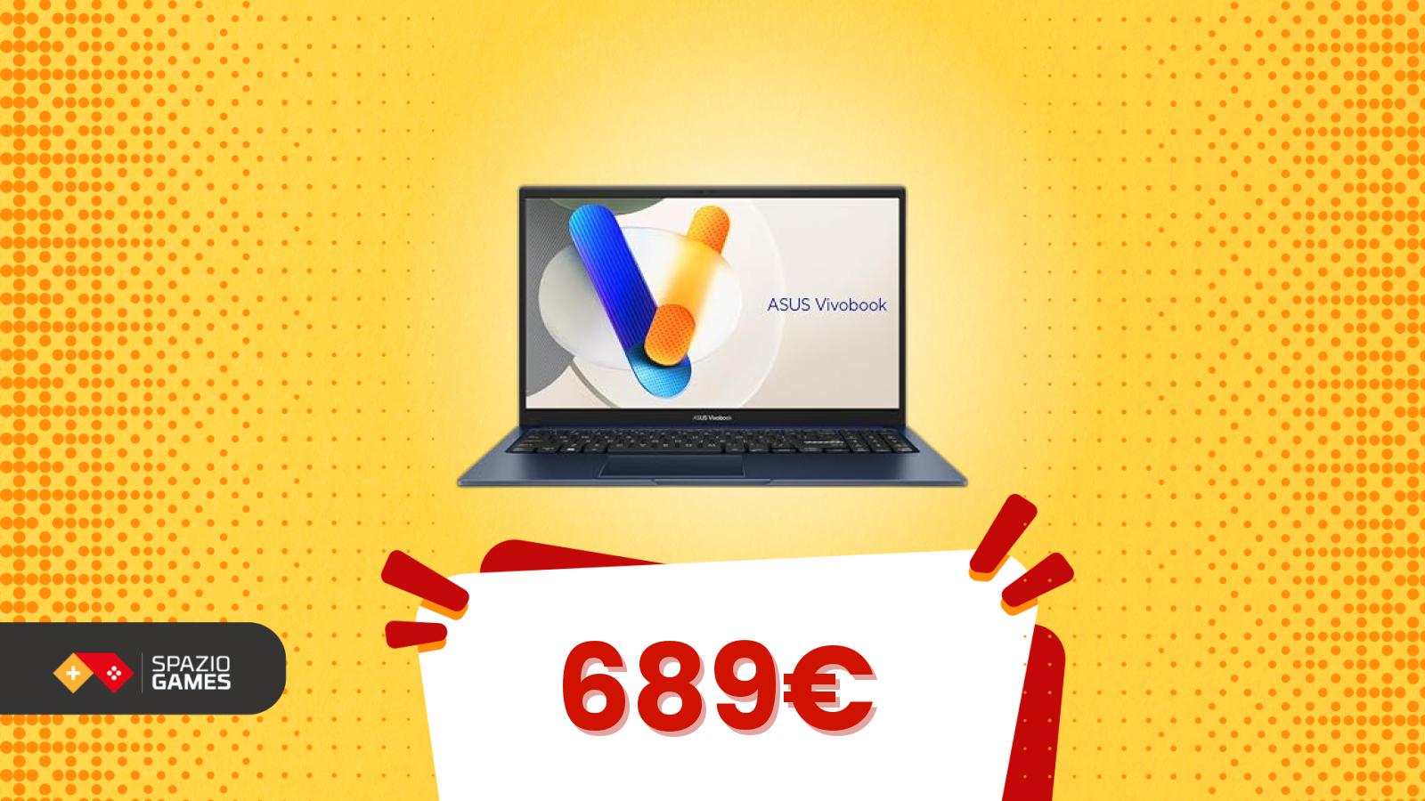 Stile da urlo, prestazioni da pro: il Vivobook Asus che oggi vale ogni euro