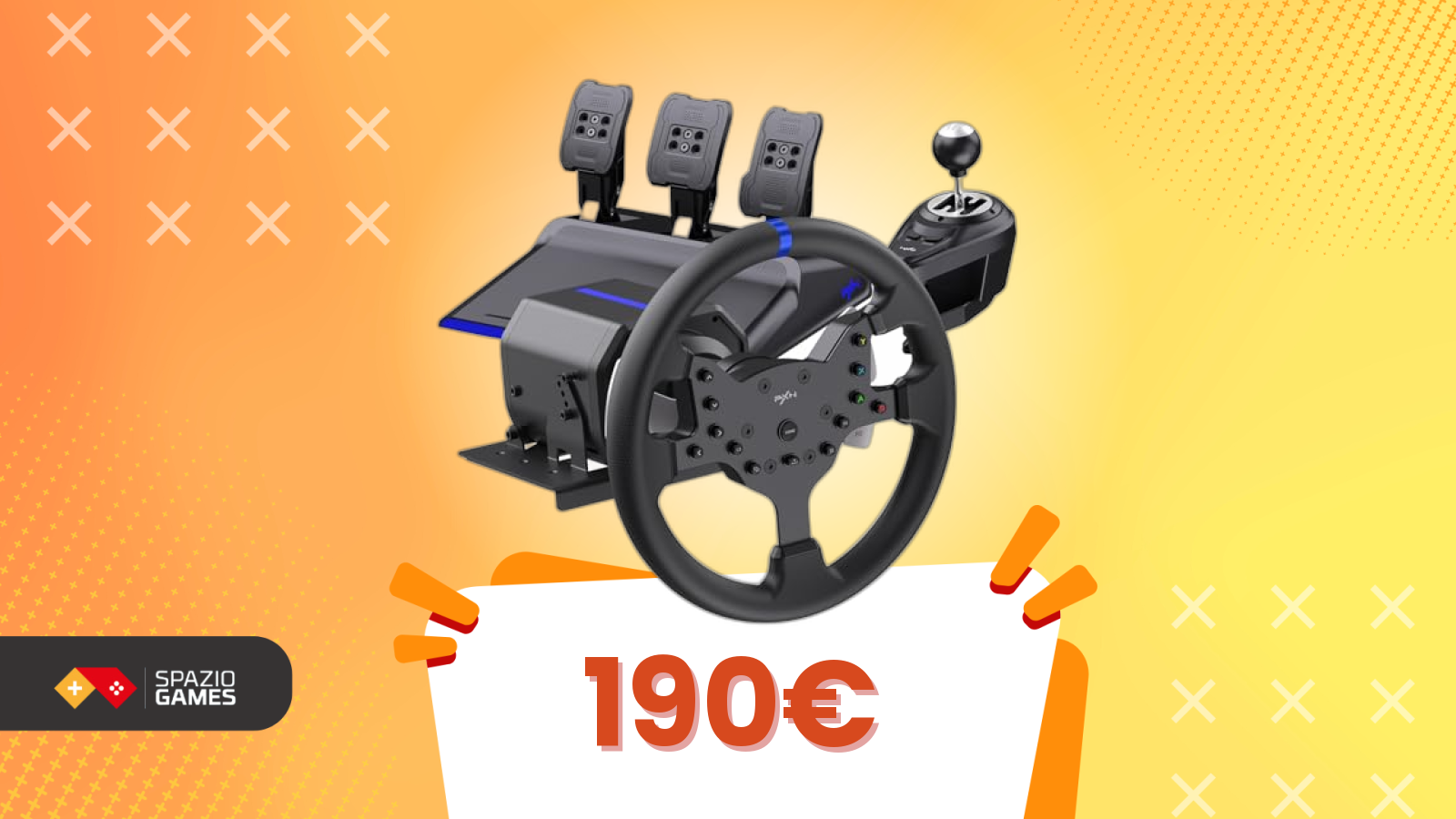 Da 0 a wow: il volante da 189€ che cambia il tuo modo di guidare