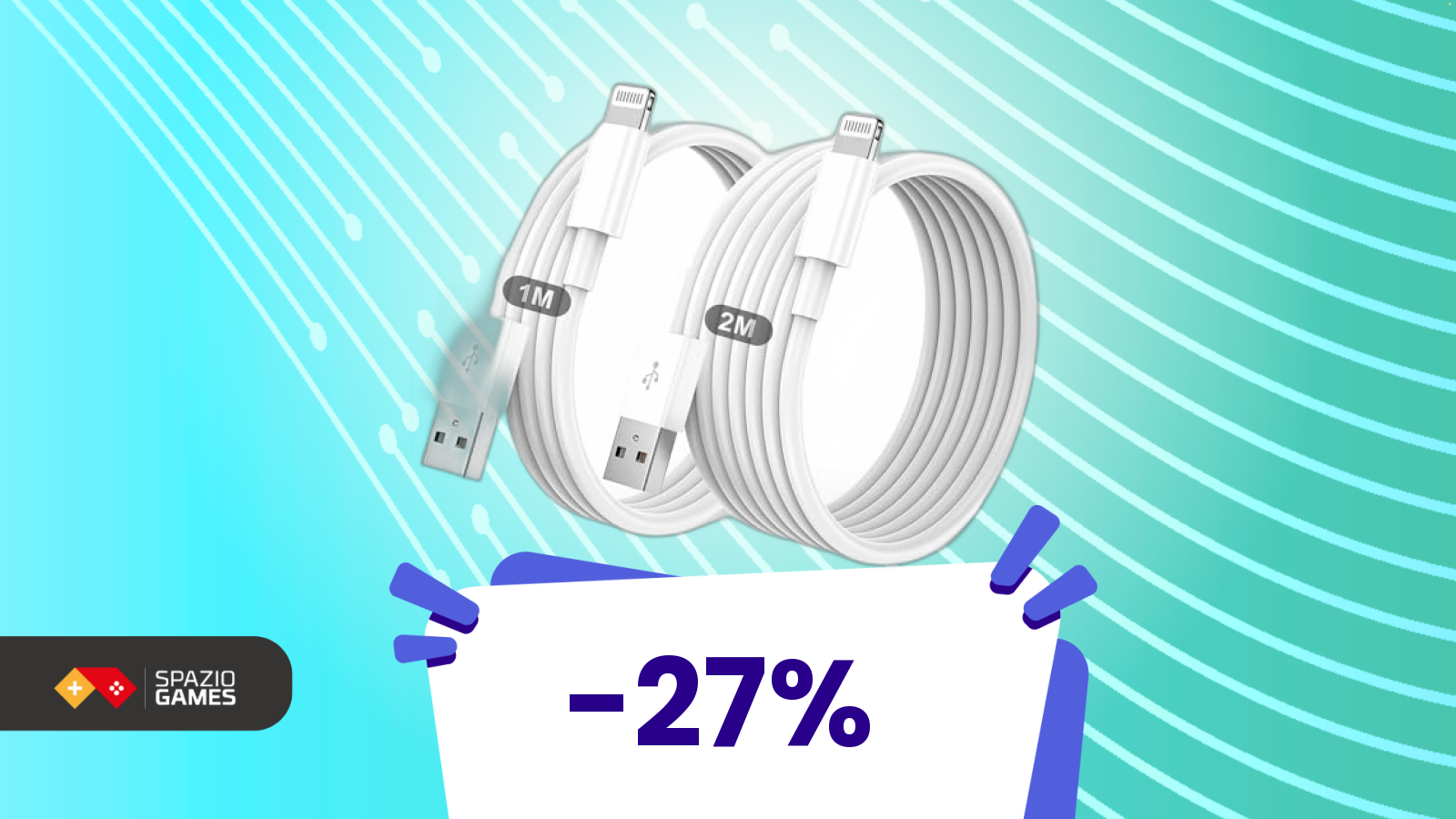 Cavi MFi per Apple in sconto: solo 6€ nell’ultimo dell’anno