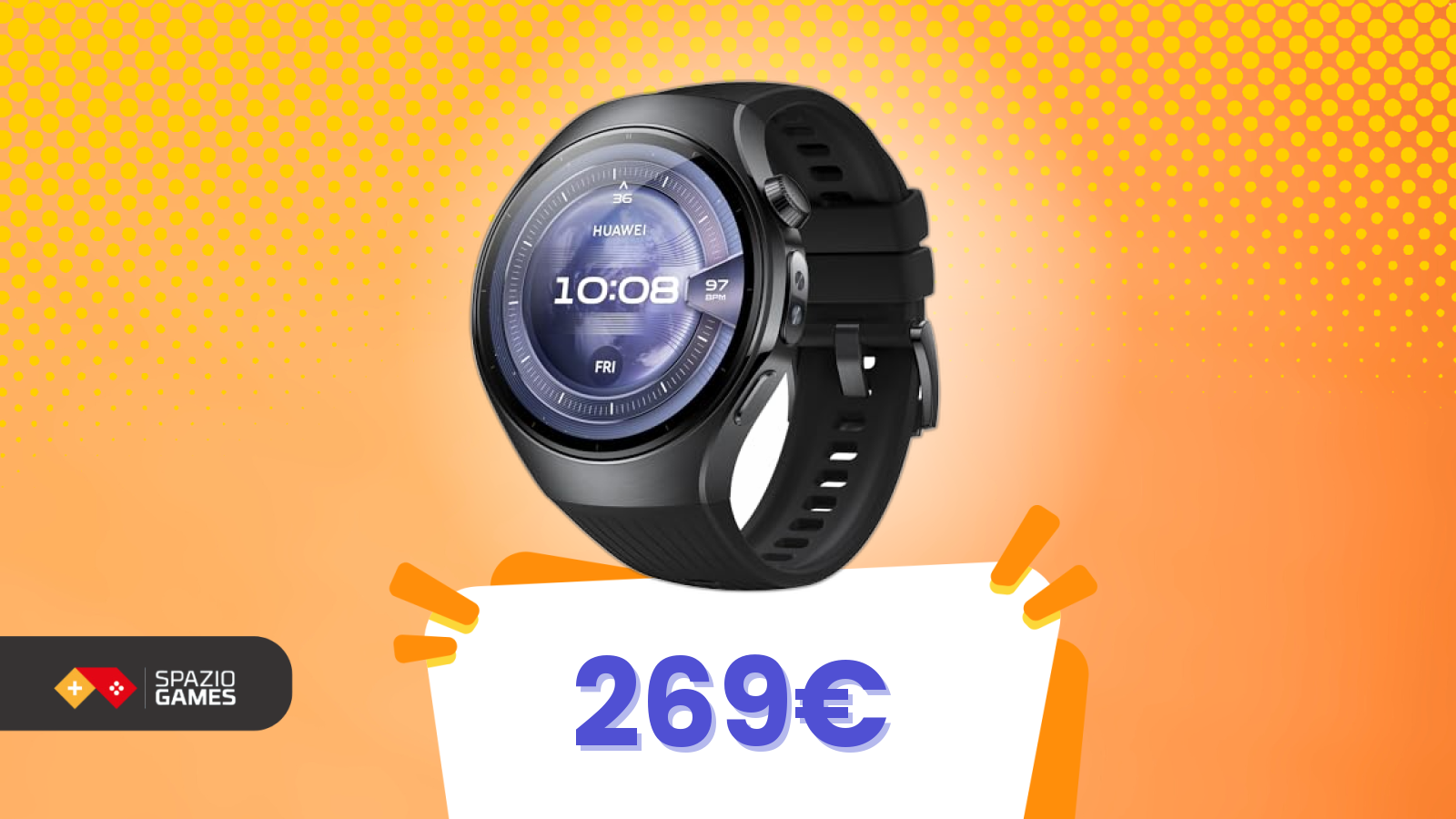 Domani è tardi: HUAWEI WATCH 5 a prezzo shock del 40%!