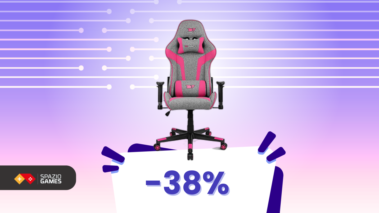Classe 4, prezzo shock: la sedia gaming che non ti aspetti sotto i 100€