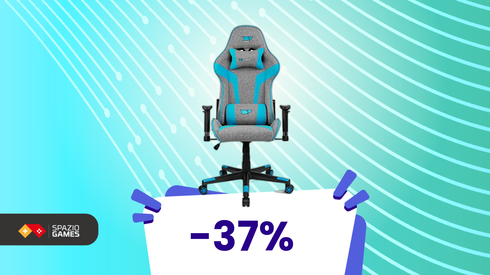 CHE PREZZO per questa sedia gaming ergonomica, oggi a SOLI 100€!