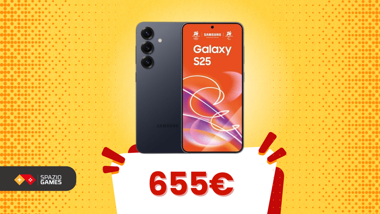 Immagine di Amazon: PREZZO SHOCK sul Samsung Galaxy S25! Oggi a soli 655€ grazie allo sconto del 34%