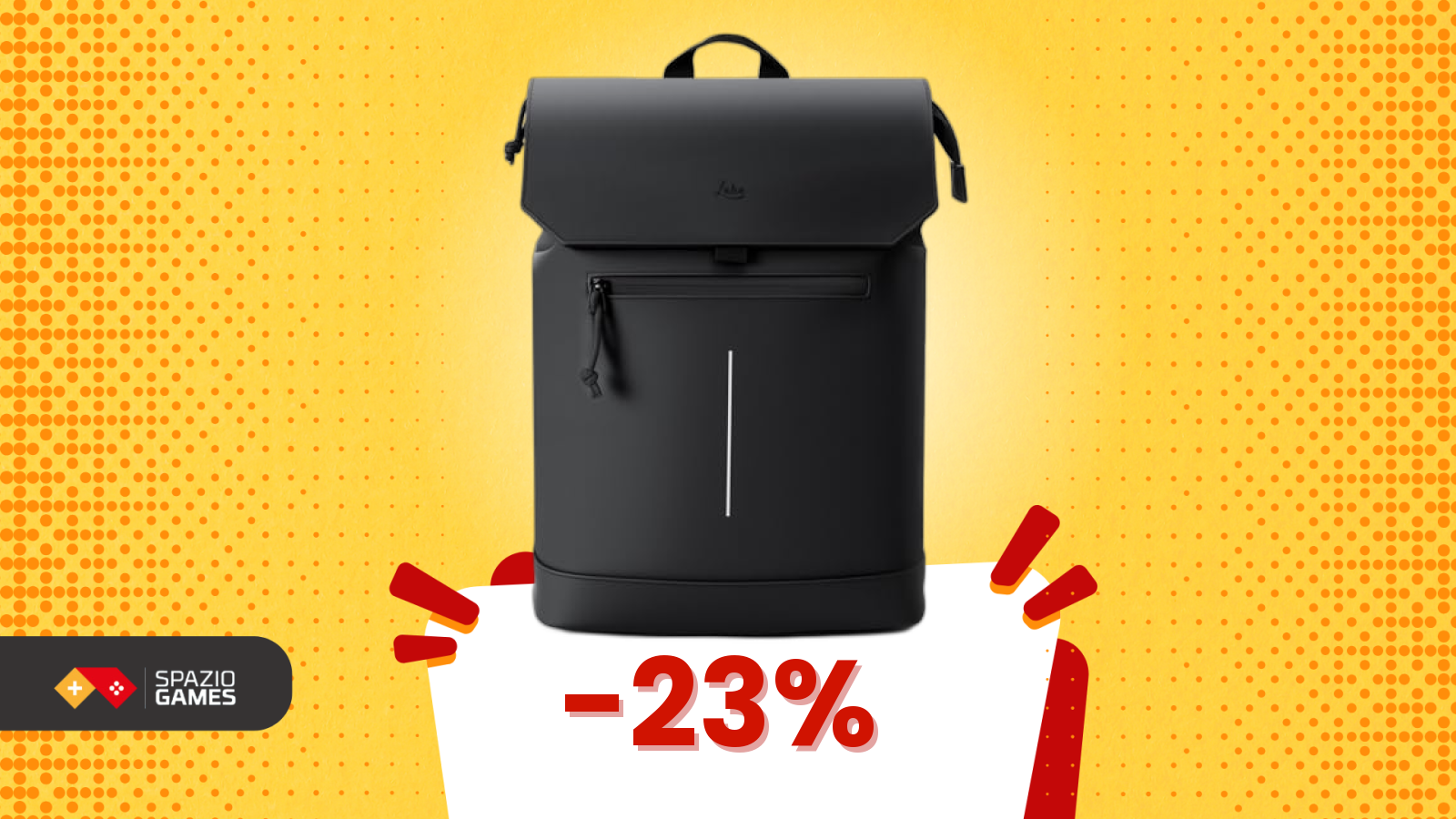 Questo zaino è elegante, funzionale e comodo, non male per appena 30€