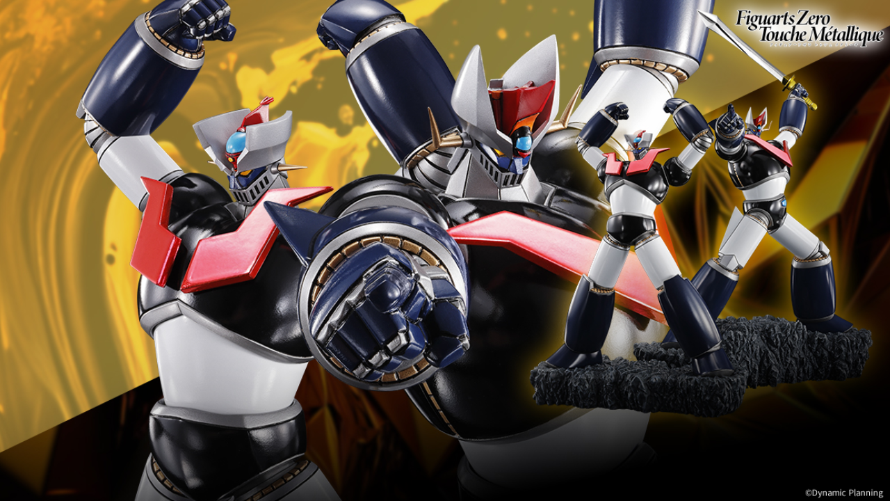 Mazinga Z e Il Grande Mazinga uniti in un’unica, spettacolare Figuarts Zero Touché Métallique