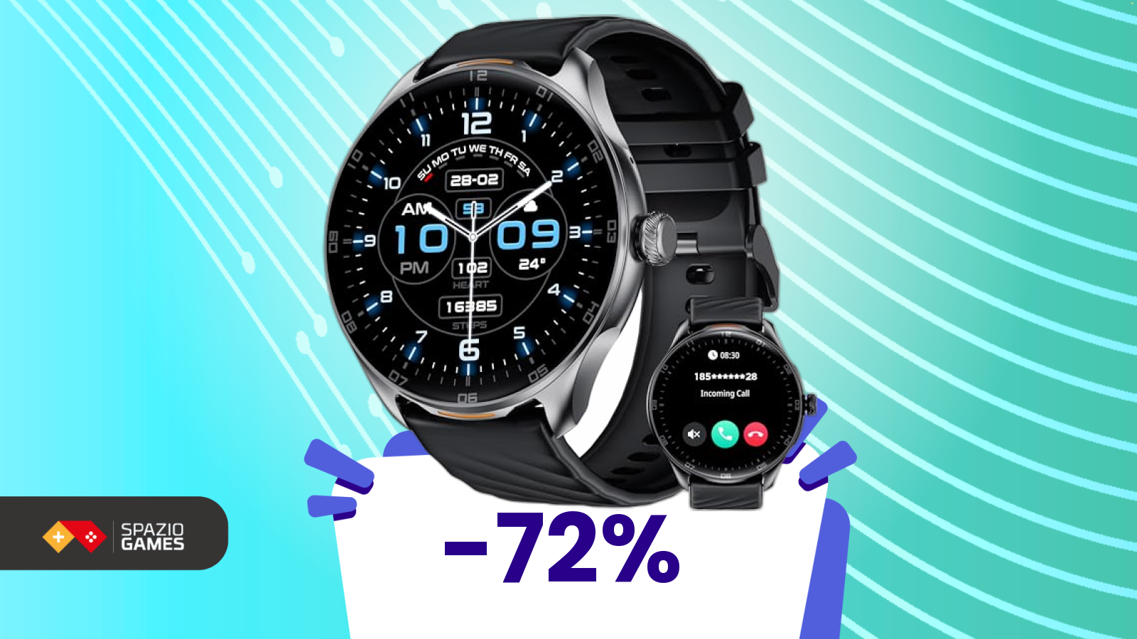 A inizio 2026, questo smartwatch può costarti pochissimo: Amazon taglia il prezzo del 72%