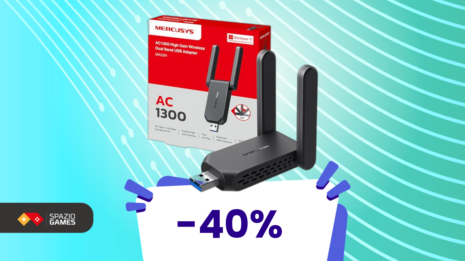 Hai tutto wireless ma il PC fisso resta offline? Soluzione sotto 9€