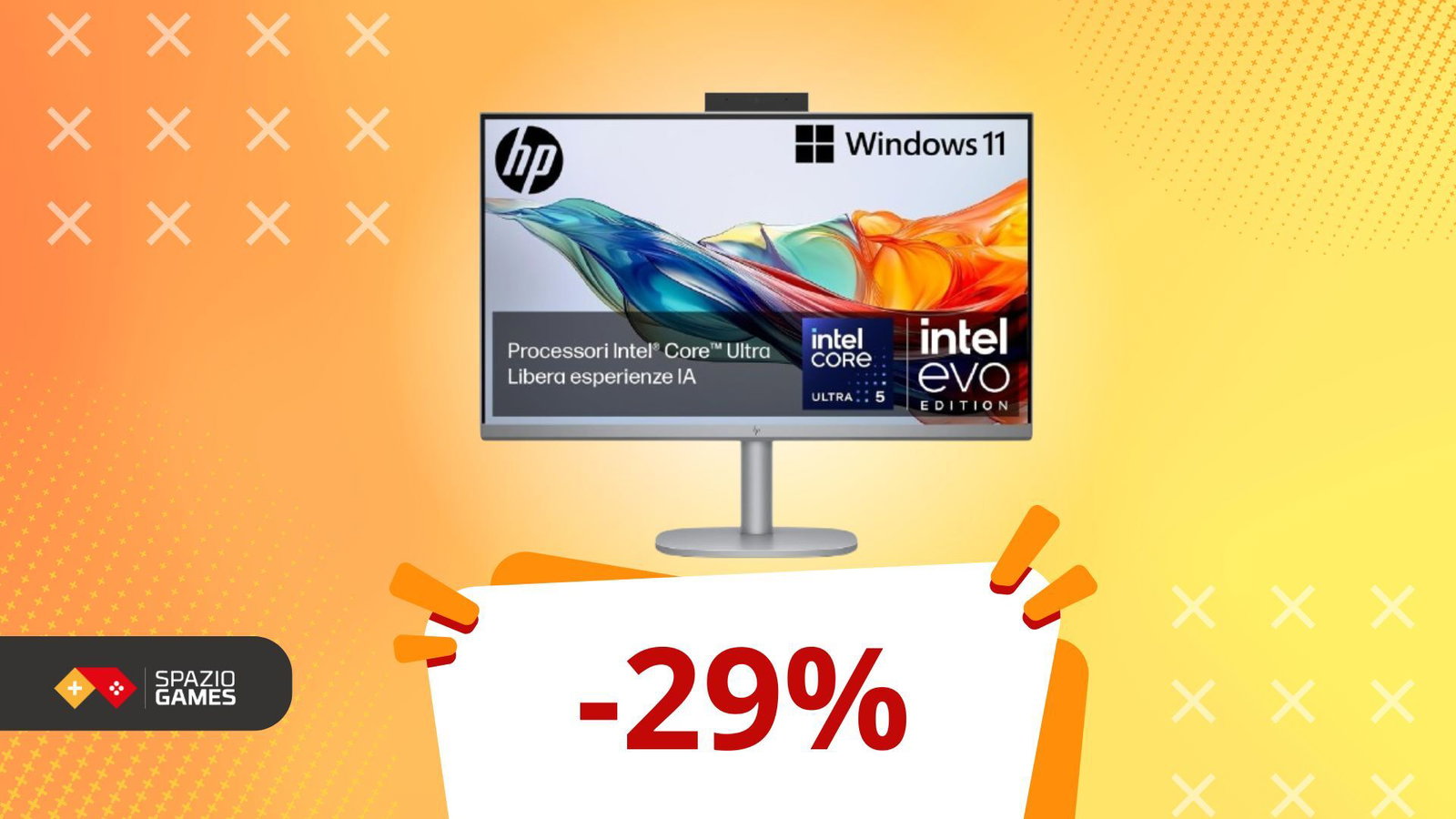Basta PC datati! Questo All-in-One HP potente è in offerta oggi